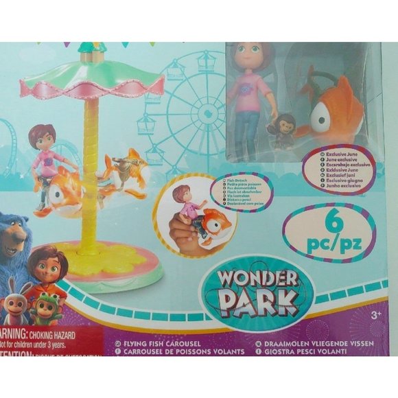 Wonder Park Flying Fish Carousel Playset - Picture 1 of 5